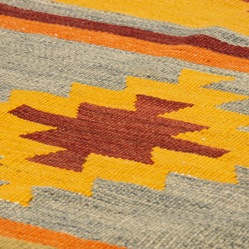 Vintage Adana Kilim Rug - 3' 2" x 8' 4" (38" x 100") - K0092187
