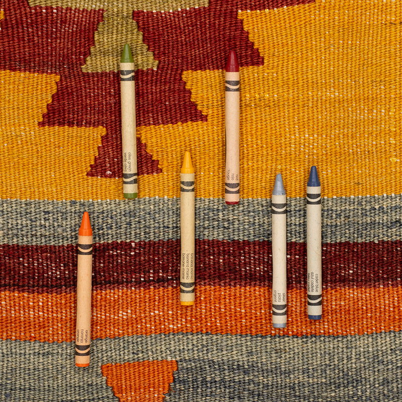 Vintage Adana Kilim Rug - 3' 2" x 8' 4" (38" x 100") - K0092187