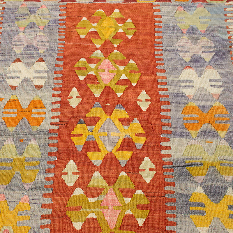 Alfombra Vintage Kilim Turca - 92 cm x 132 cm - K0092189