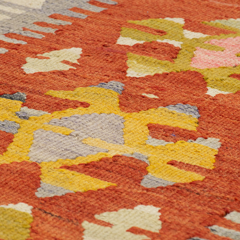 Alfombra Vintage Kilim Turca - 92 cm x 132 cm - K0092189