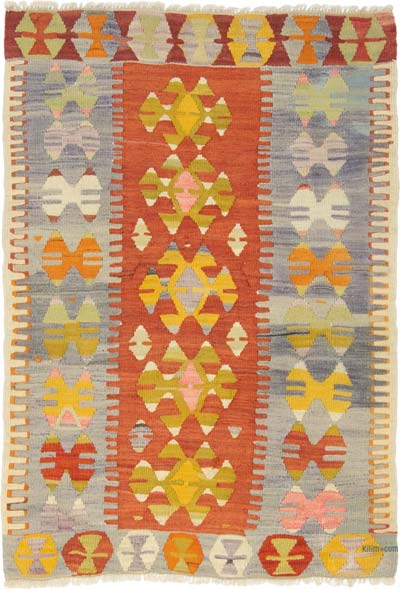 Alfombra Vintage Kilim Turca - 92 cm x 132 cm