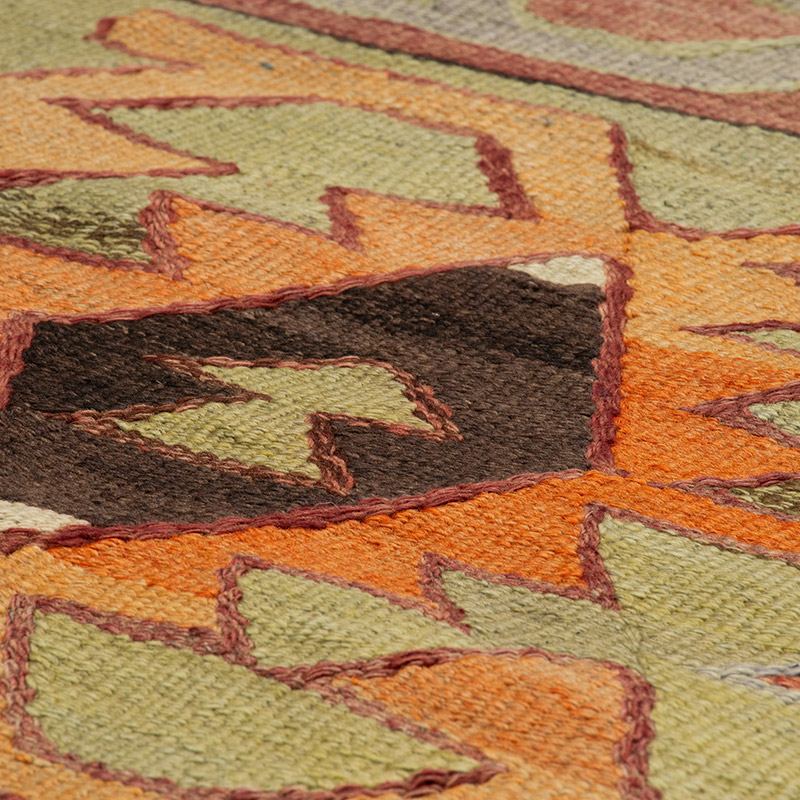 Vintage Konya Kilim Rug - 5'  x 11' 3" (60" x 135") - K0092190