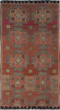 Vintage Anatolian Jijim Rug
