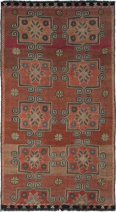 Vintage Anatolian Jijim Rug