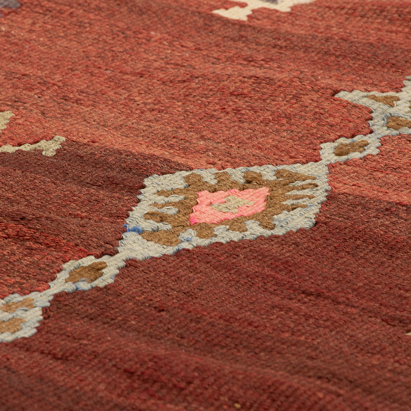 Vintage Anatolian Kilim Rug - 2' 6" x 4' 2" (30" x 50") - K0092195