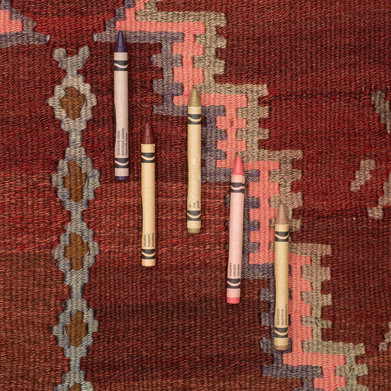 Vintage Anatolian Kilim Rug - 2' 6" x 4' 2" (30" x 50") - K0092195