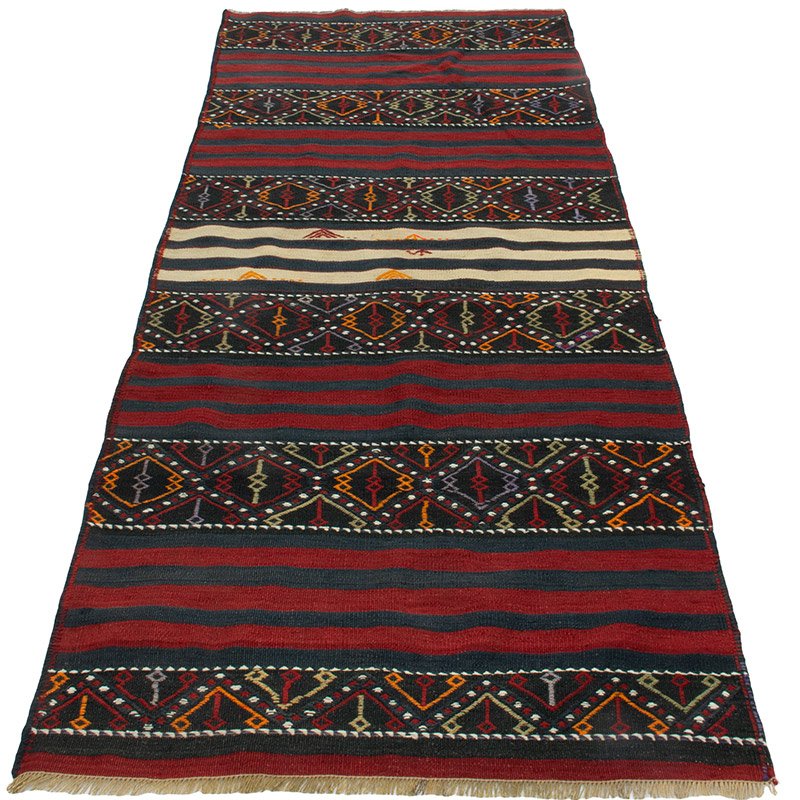 Corredor Vintage Malatya Kilim - 80 cm x 214 cm - K0092200