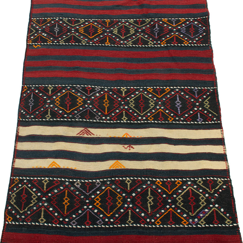 Corredor Vintage Malatya Kilim - 80 cm x 214 cm - K0092200