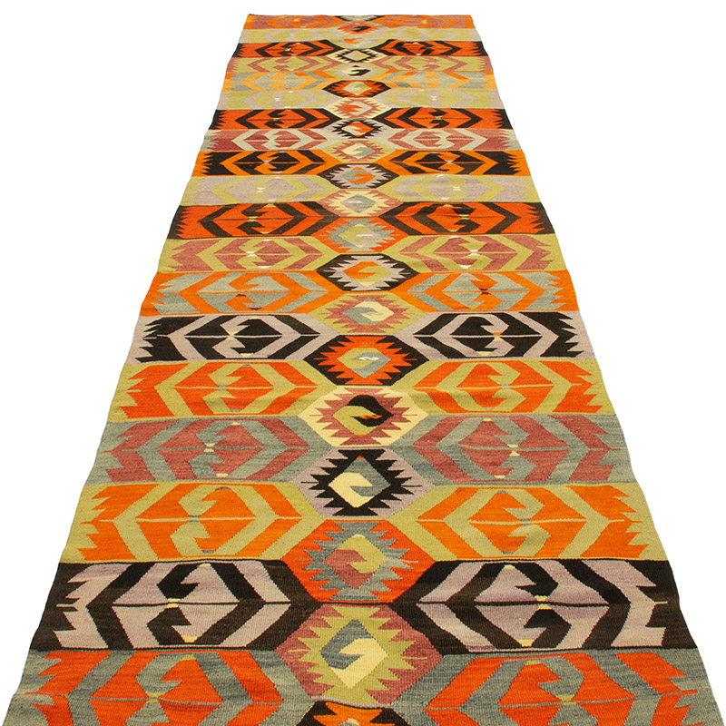 Sivas Kilim Yolluk - 97 cm x 363 cm - K0092202