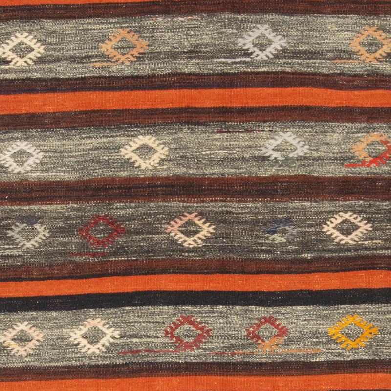 Vintage Sivas Kilim Runner - 2' 9" x 8' 6" (33" x 102") - K0092206
