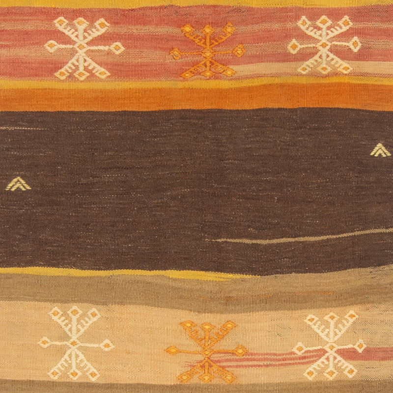 Vintage Sivas Kilim Runner - 2' 6" x 8' 3" (30" x 99") - K0092207
