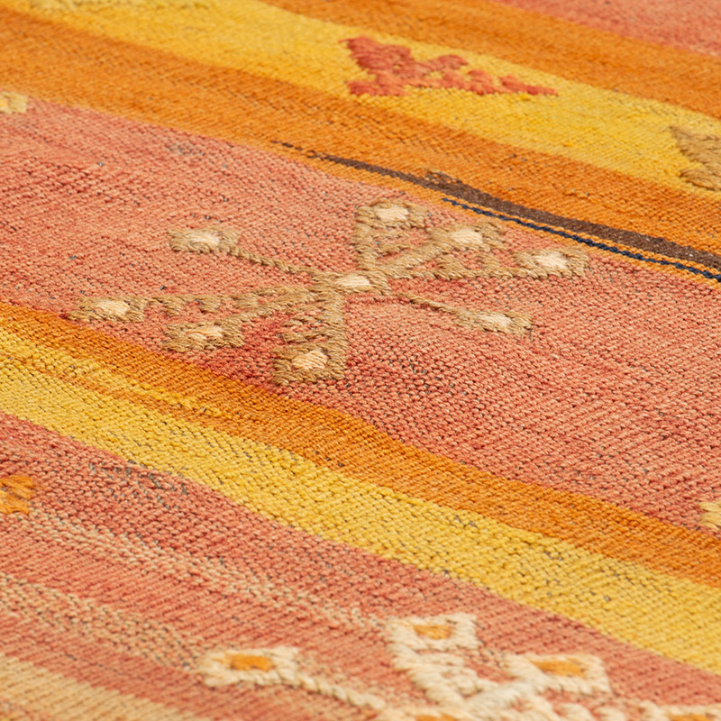 Vintage Sivas Kilim Runner - 2' 6" x 8' 3" (30" x 99") - K0092207