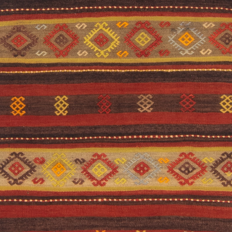 Vintage Malatya Kilim Runner - 2' 7" x 9' 2" (31" x 110") - K0092211