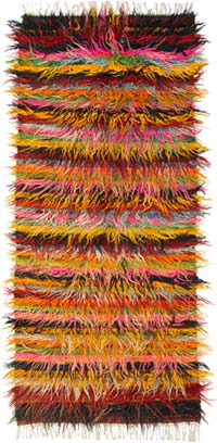 Alfombra Vintage de Anatolia Tulu - 123 cm x 267 cm