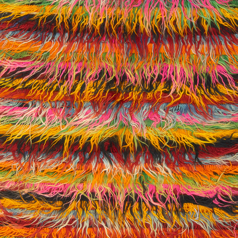 Vintage Anatolian Tulu Rug - 4'  x 8' 9" (48" x 105") - K0092214