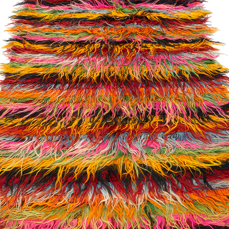 Vintage Anatolian Tulu Rug - 4'  x 8' 9" (48" x 105") - K0092214