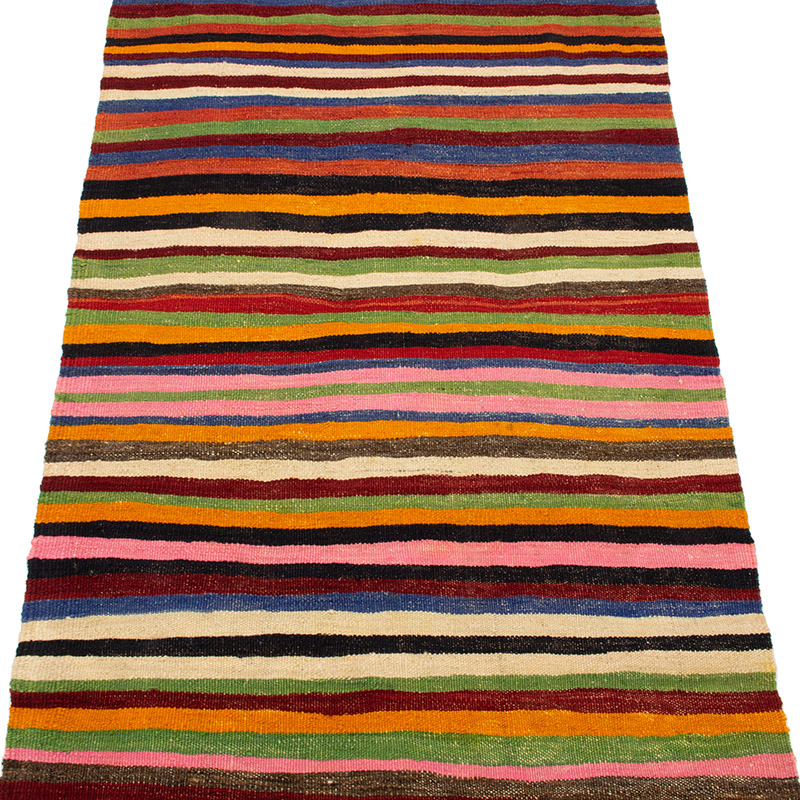 Vintage Afyon Kilim Yolluk - 76 cm x 238 cm - K0092216
