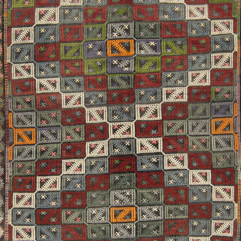 Vintage Anatolian Jijim Rug - K0092217