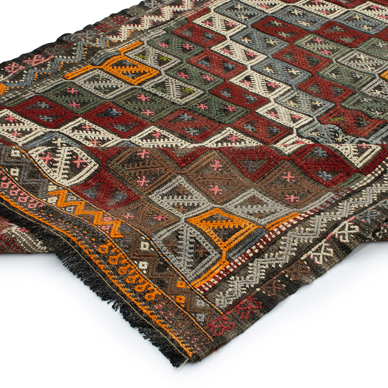 Vintage Anatolian Jijim Rug - K0092217