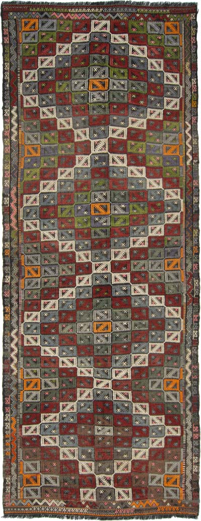 Vintage Anatolian Jijim Rug