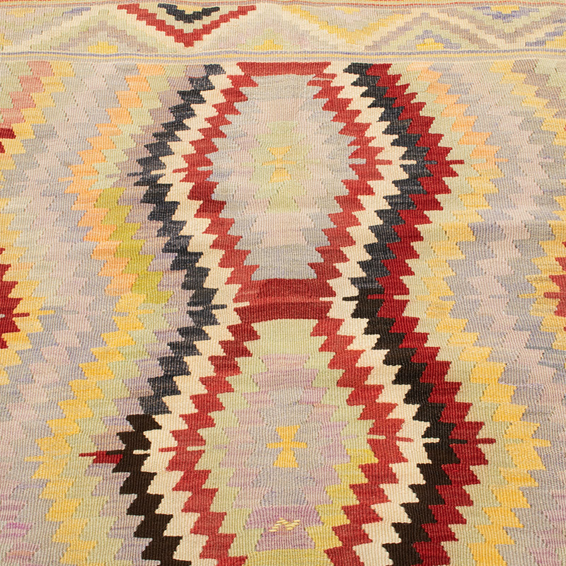 Vintage Antalya Kilim Rug - 3' 4" x 4' 6" (40" x 54") - K0092220