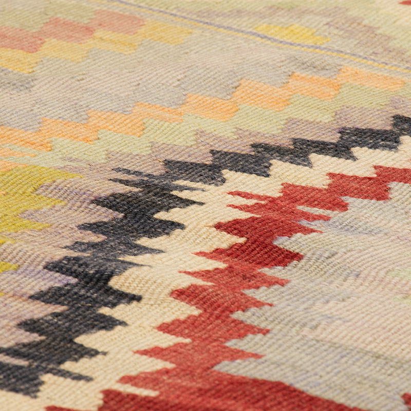 Vintage Antalya Kilim Rug - 3' 4" x 4' 6" (40" x 54") - K0092220