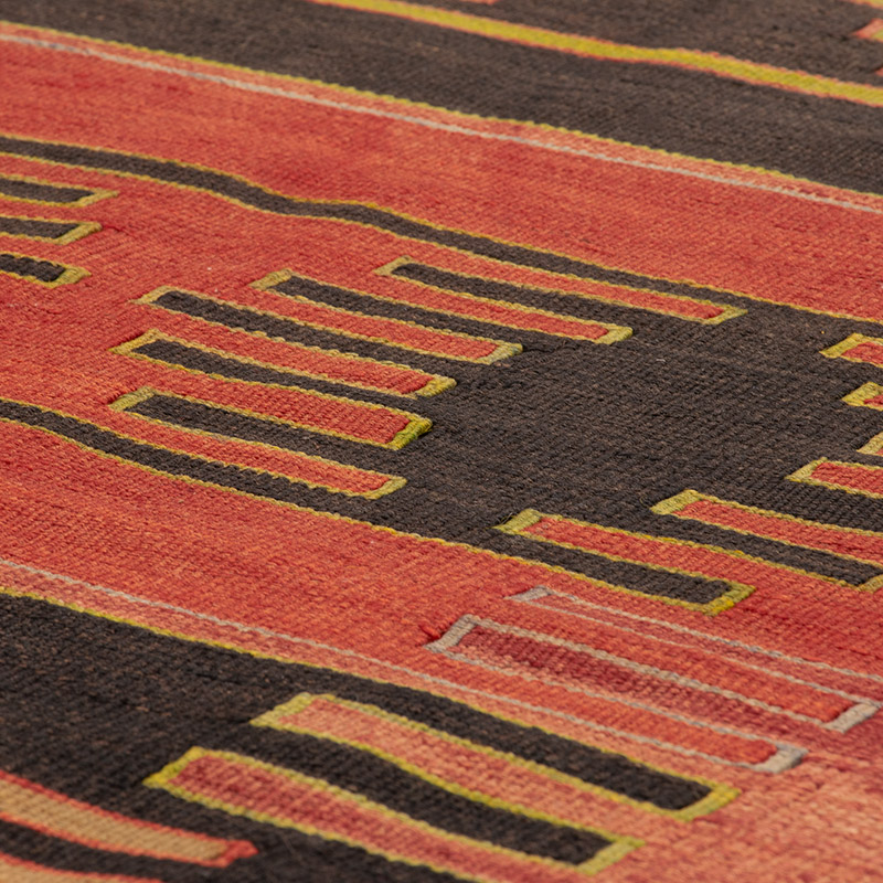 Vintage Sivas Kilim Rug - 3' 3" x 4' 11" (39" x 59") - K0092221
