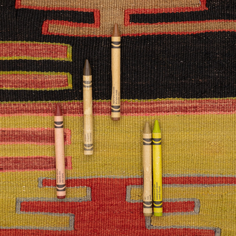Vintage Sivas Kilim Rug - 3' 3" x 4' 11" (39" x 59") - K0092221