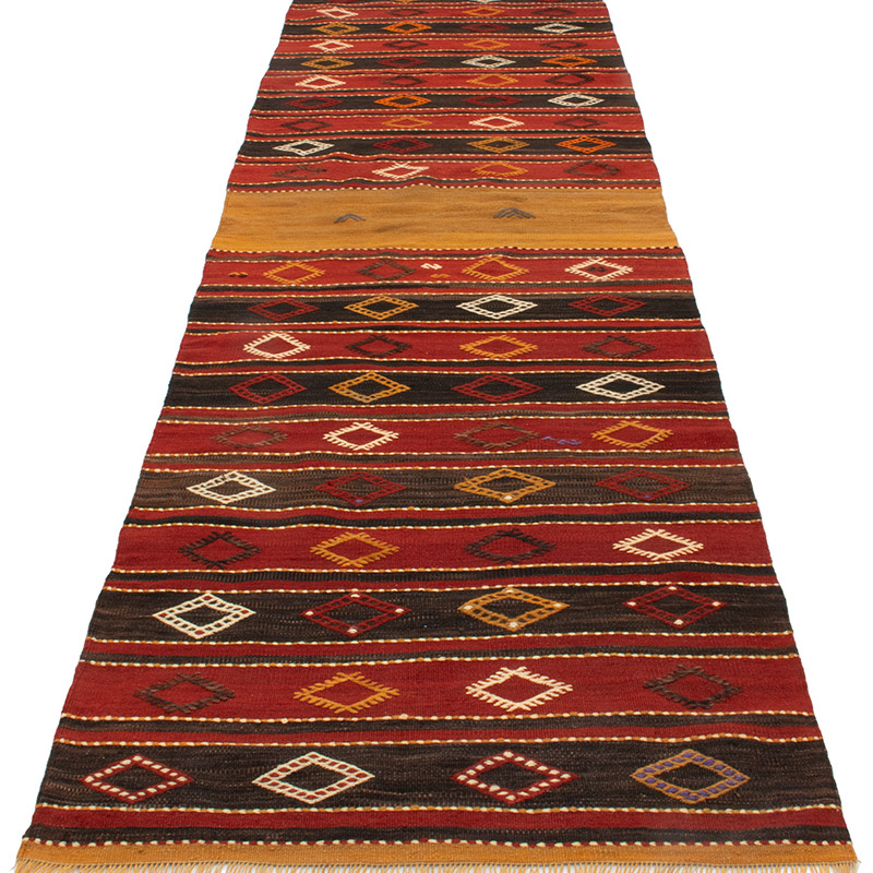Corredor Vintage Malatya Kilim - 82 cm x 286 cm - K0092223