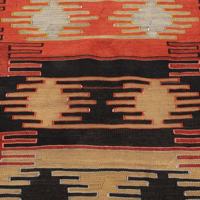 Vintage Sivas Kilim Rug - 3' 4" x 3' 4" (40" x 40") - K0092224