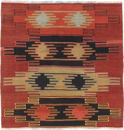 Sivas Kilimi - 101 cm x 101 cm