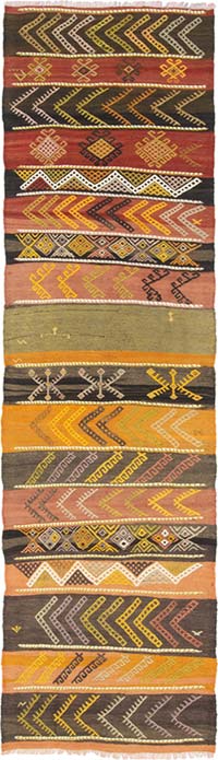Corredor Sivas Afyon Kilim - 72 cm x 235 cm