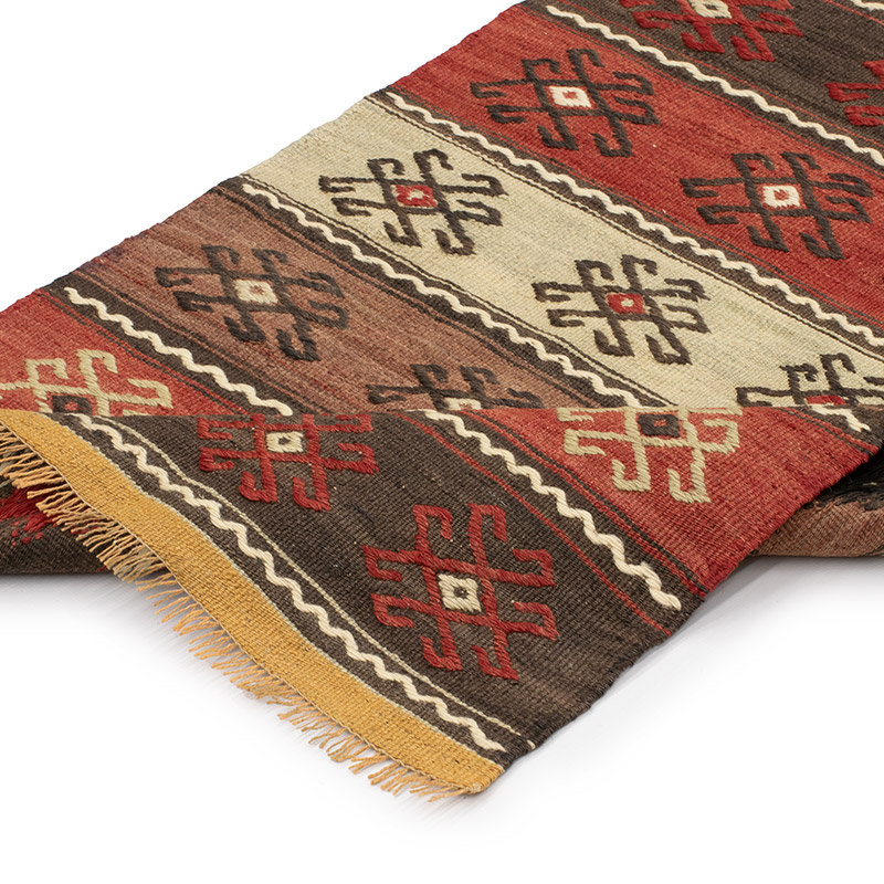 Corredor Sivas Afyon Kilim - 69 cm x 251 cm - K0092229