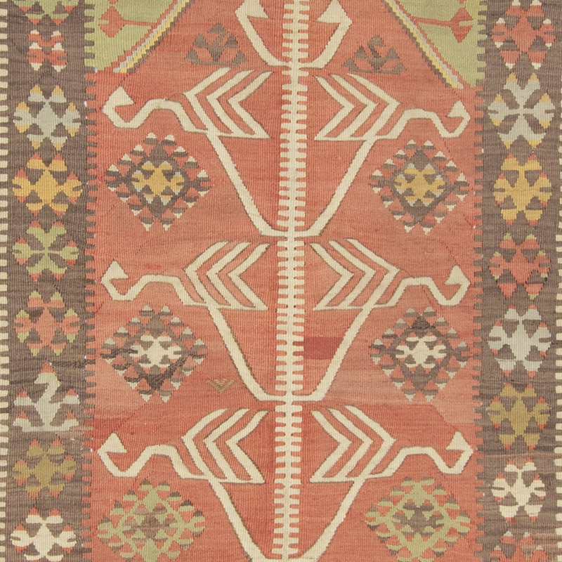 Alfombra Kayseri Kilim Vintage - 83 cm x 158 cm - K0092230