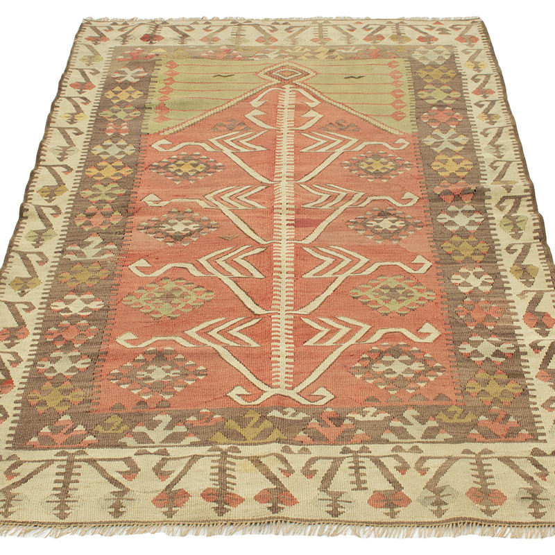 Alfombra Kayseri Kilim Vintage - 83 cm x 158 cm - K0092230