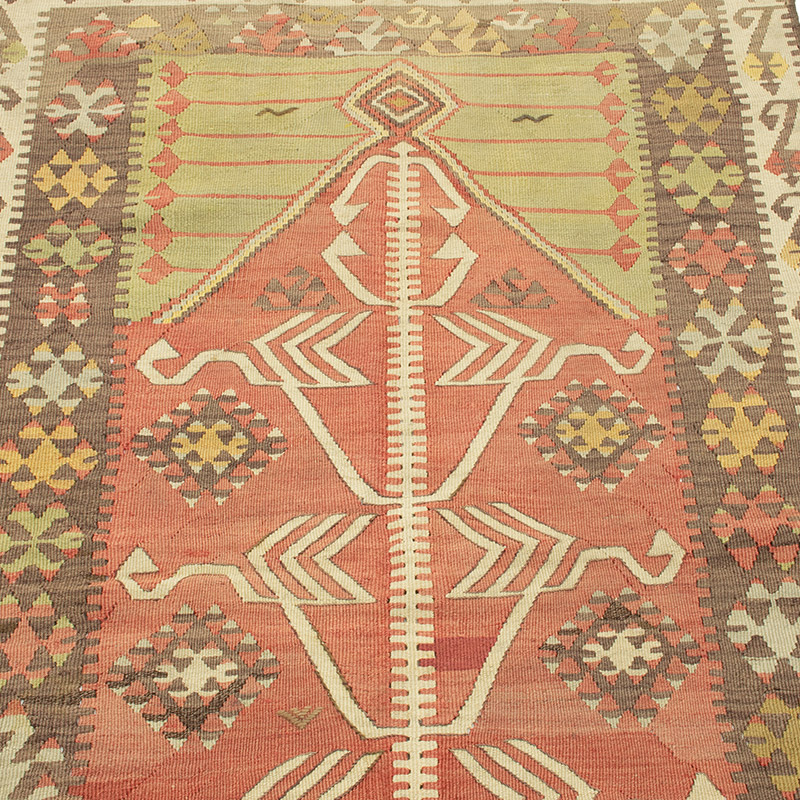 Alfombra Kayseri Kilim Vintage - 83 cm x 158 cm - K0092230
