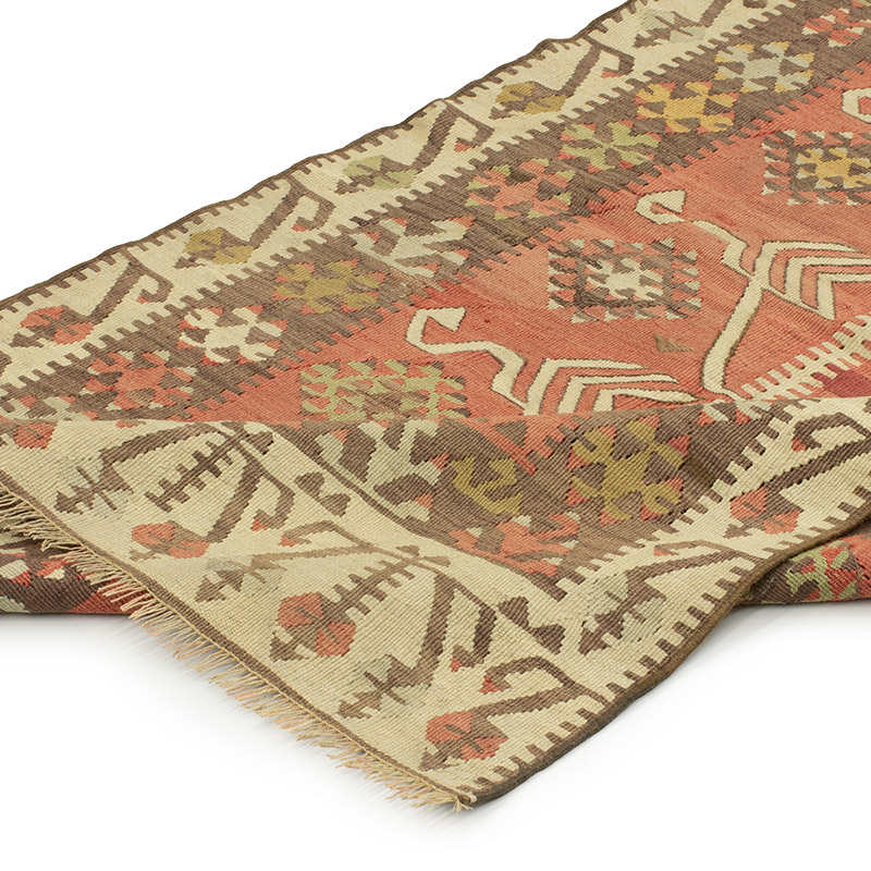 Alfombra Kayseri Kilim Vintage - 83 cm x 158 cm - K0092230