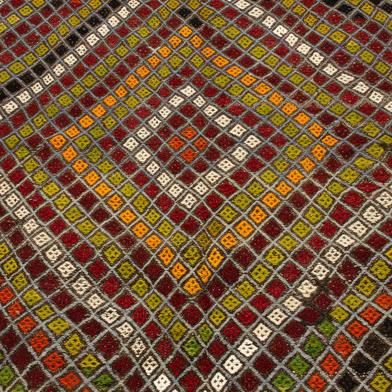 Vintage Anatolian Jijim Rug - K0092232