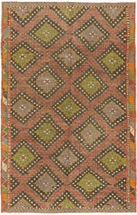 Vintage Anatolian Jijim Rug