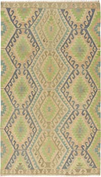 Vintage Esme Kilim Rug - 6' 4" x 10' 11" (76" x 131")