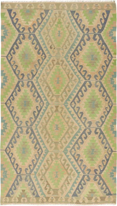 Vintage Esme Kilim Rug - 6' 4" x 10' 11" (76" x 131")