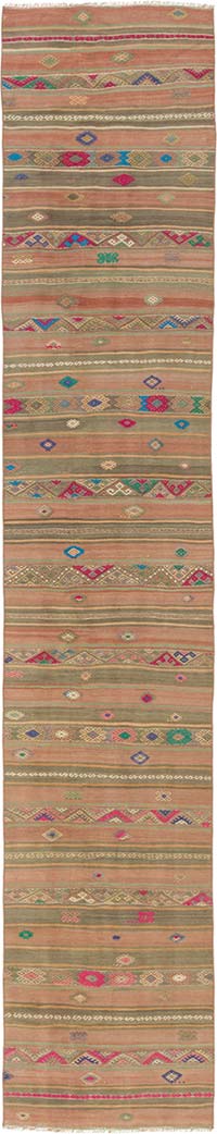 Corredor Sivas Afyon Kilim - 81 cm x 412 cm