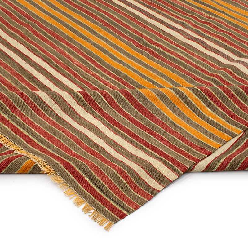 Vintage Konya Kilim Rug - 6' 5" x 10' 3" (77" x 123") - K0092238