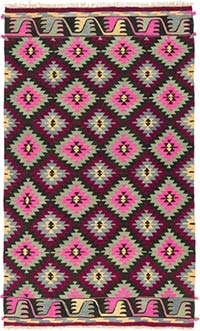 Vintage Mihalic Kilim Rug - 6' 3" x 10' 4" (75" x 124")