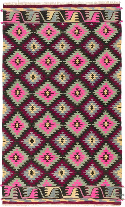 Vintage Mihalic Kilim Rug - 6' 3" x 10' 4" (75" x 124")