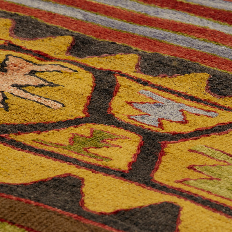 Vintage Konya Kilim Runner - 2' 6" x 11' 3" (30" x 135") - K0092242