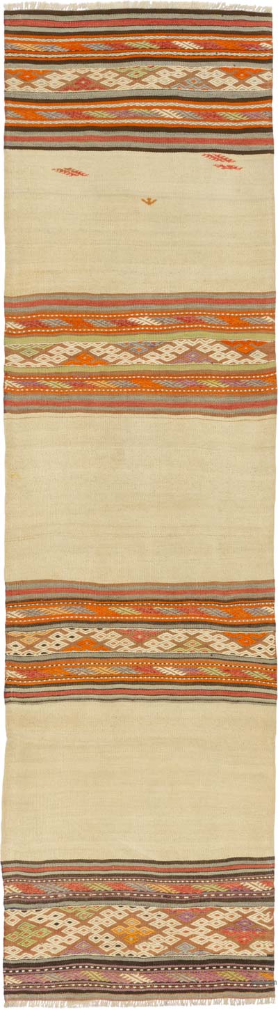 Corredor Vintage Anatolian Kilim - 72 cm x 263 cm