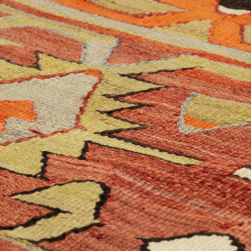 Vintage Konya Kilim Rug - 5'  x 7' 3" (60" x 87") - K0092244