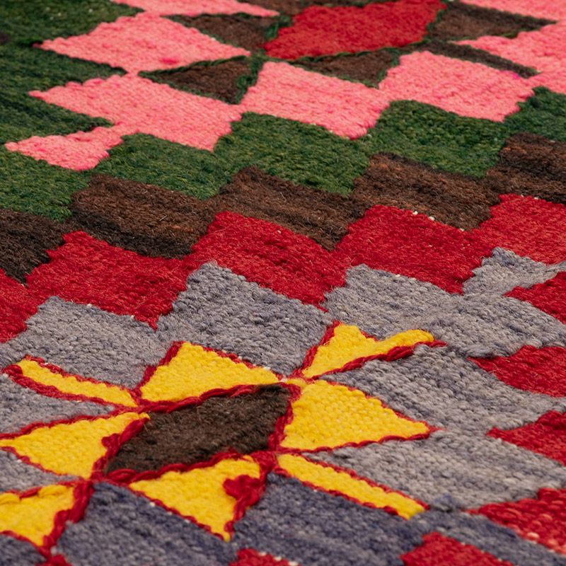 Vintage Mihalic Kilim Rug - 7'  x 10'  (84" x 120") - K0092247