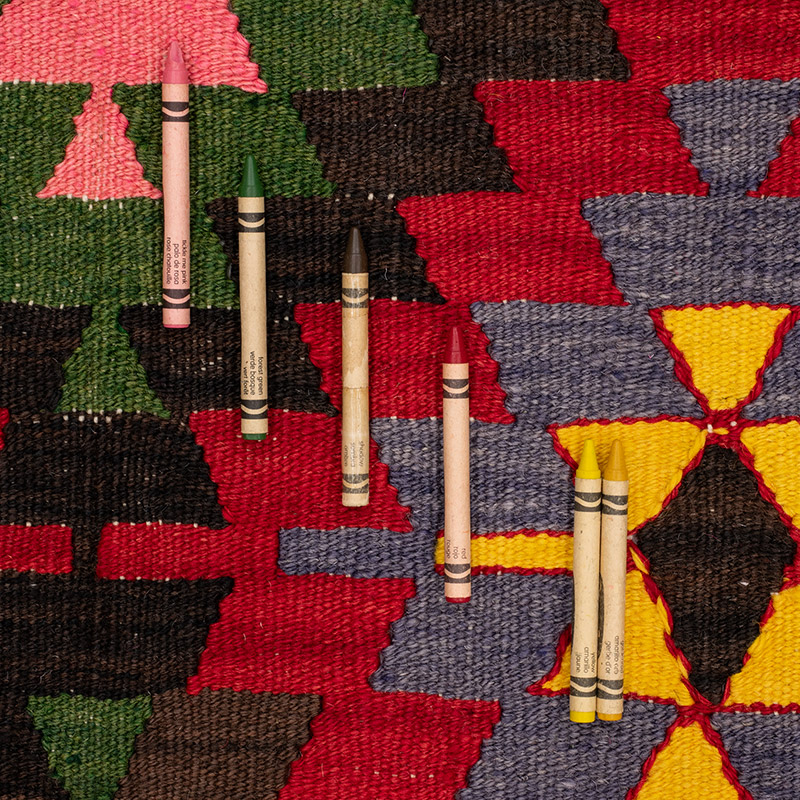 Vintage Mihalic Kilim Rug - 7'  x 10'  (84" x 120") - K0092247